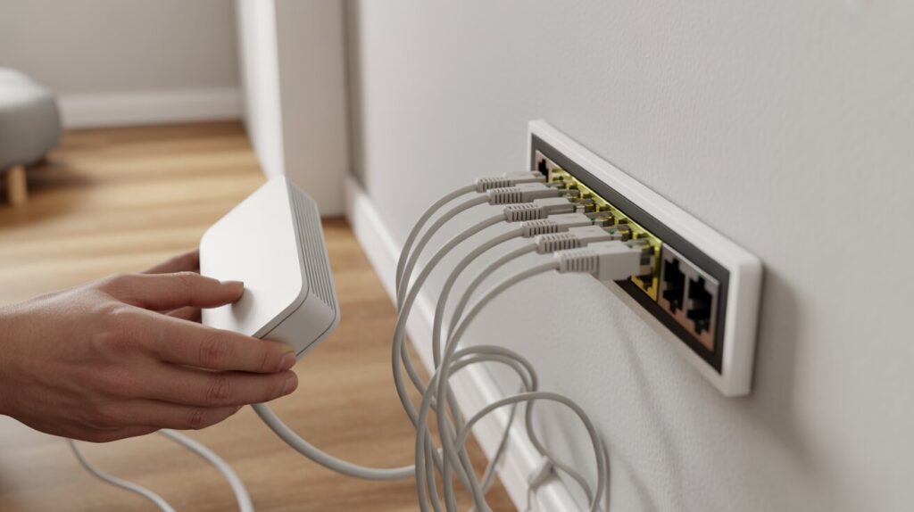 Telekom, Mesh nätverk, Fiber & Nätverksinstallation
