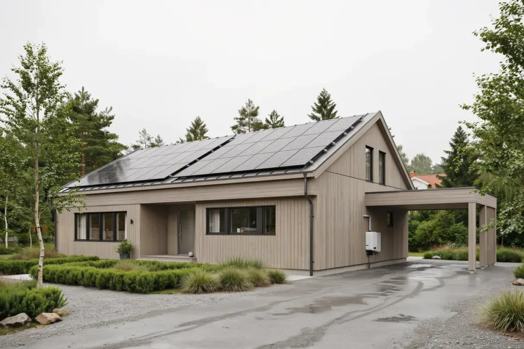 installation av solcellsanl ggning med v xelriktare i stocksund djursholm